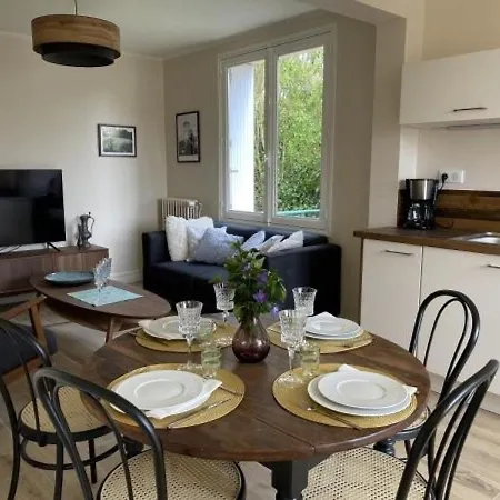 Magnifique T3 Au Centre, Jardin Privatif, Proche Thermes, Wifi, Parking, Jeux Exterieurs, Lave-linge/seche-linge - Fr-1-541-94